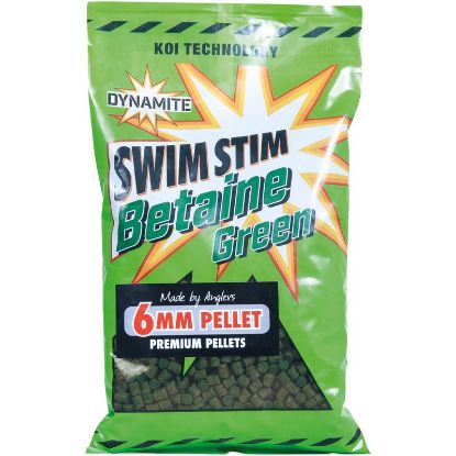 Picture of DYNAMITE BAITS Swim Stim Betaine Green Pellets 900g