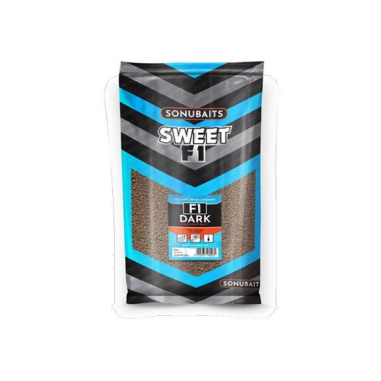 Picture of SONUBAITS Sweet F1 Dark Groundbait 2KG