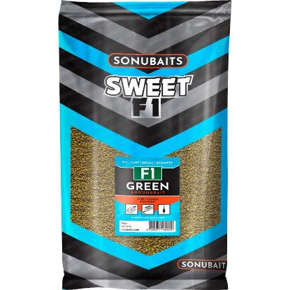 Picture of SONUBAITS Sweet F1 Green Groundbait 2KG