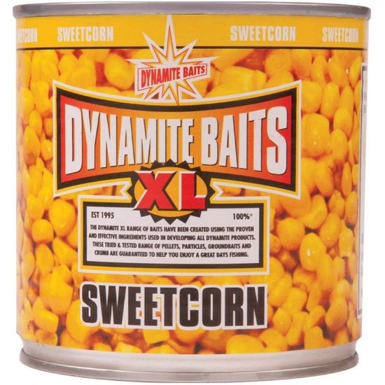 Picture of DYNAMITE BAITS XL Sweetcorn 340g Tin