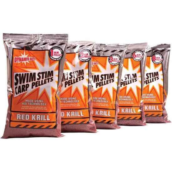 Picture of DYNAMITE BAITS Swim Stim Red Krill Pellets