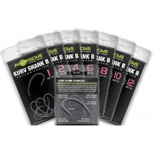 Picture of KORDA Kurv Shank Hooks Barbless (10 per pack) size 10  barbless