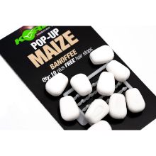 Picture of KORDA Pop Up Maize (Including Free Hairstops) Banoffee White