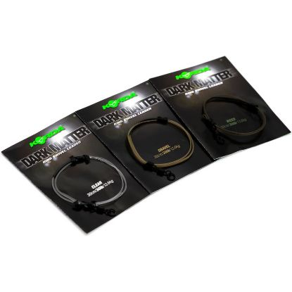 Picture of KORDA Dark Matter Safe zone Leader with Ring Swivel 1m, 30lbs, 13.6kg