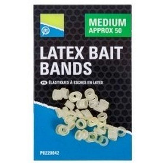 Picture of PRESTON Latex Bait Bands MEDIUM