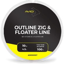 Picture of AVID Outline Zig and Floater Line 100m 12lbs