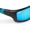 Picture of SALMO Wraps Black Sunglasses Grey Ice Blue Lens
