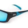 Picture of SALMO Wraps Black Sunglasses Grey Ice Blue Lens
