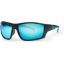Picture of SALMO Wraps Black Sunglasses Grey Ice Blue Lens
