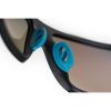 Picture of SALMO Wraps Black Sunglasses Grey Ice Blue Lens