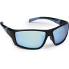 Picture of SALMO Wraps Black Sunglasses Grey Ice Blue Lens