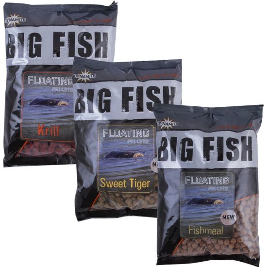 Picture of DYNAMITE BAITS Big Fish Floating Pellets 11mm, 1.1kg Floaters