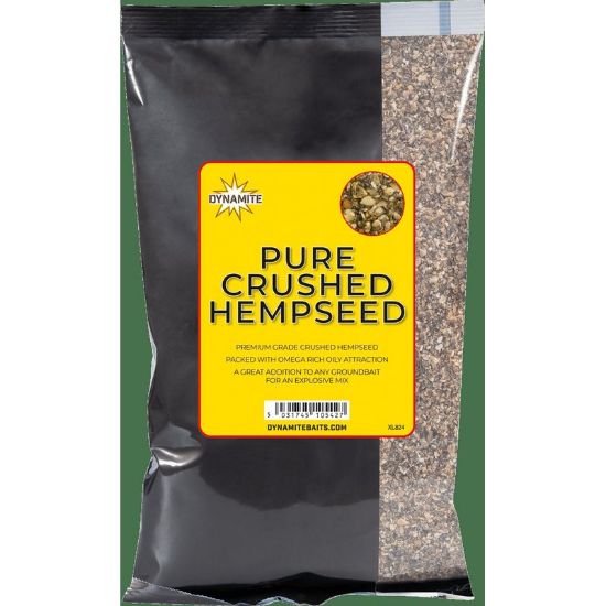 Picture of DYNAMITE BAITS Crushed Hempseed 550g bag