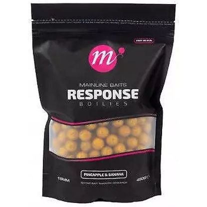 Picture of MAINLINE BAITS Response Boilies Pineapple & Banana 15mm 200g