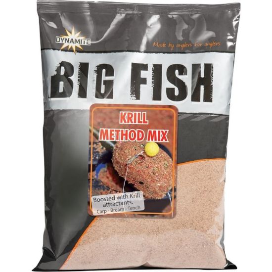 Picture of DYNAMITE BAITS Big Fish Krill Method Mix 1.8KG