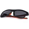 Picture of FOX Collection Sunglasses Black Orange Shades Grey Lense