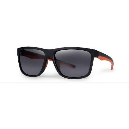 Picture of FOX Collection Sunglasses Black Orange Shades Grey Lense