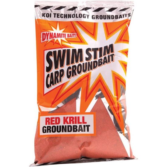 Picture of DYNAMITE BAITS Swim Stim Red Krill Groundbait 900G