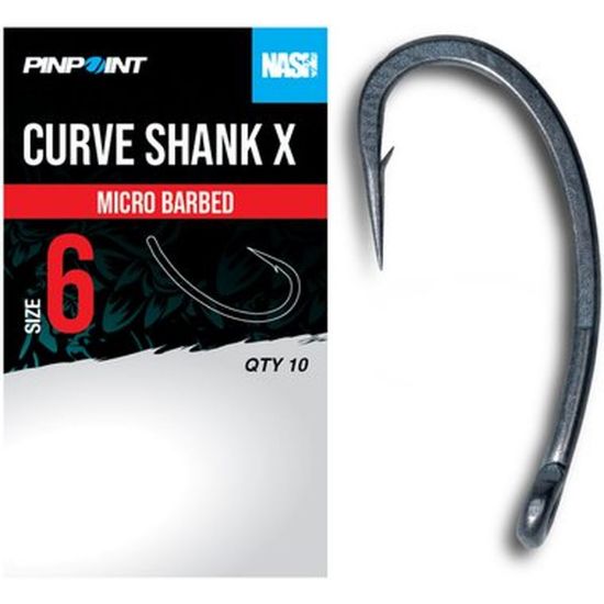 Picture of NASH PinPoint Curve Shank X MicroBarbed Size 6