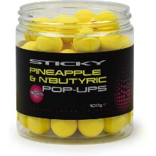 Picture of STICKYBAITS Pineapple and N-Butyric Pop-Ups 12mm 100g pot