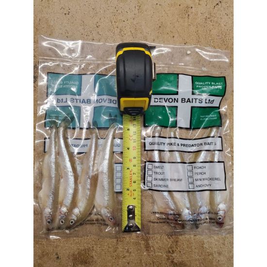 Picture of DEVON BAITS Deadbait Smelt Medium (4 Pack)