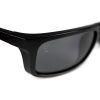 Picture of FOX Collection Wraps Black/Orange Polarized Sunglasses with Grey Lens