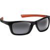 Picture of FOX Collection Wraps Black/Orange Polarized Sunglasses with Grey Lens