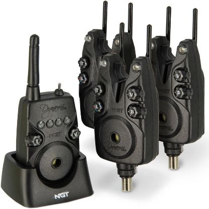 Picture of NGT Dynamic MK2 3 Rod Bite Alarm Set