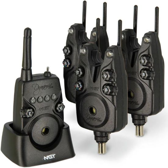 Picture of NGT Dynamic MK2 3 Rod Bite Alarm Set
