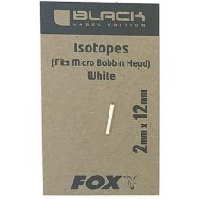 Picture of FOX Black Label Isotope (White, 1 per pack) Small 12mm x 2mm