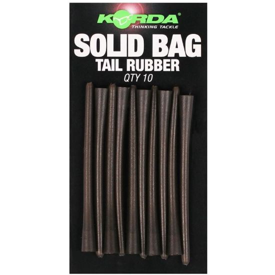 Picture of KORDA Solid Bag Tail Rubbers (10 per pack)