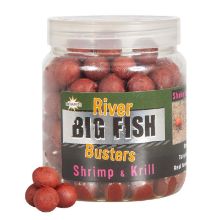 Picture of DYNAMITE BAITS Big Fish River Hookbaits Oozing Dumbells Shrimp & Krill