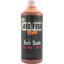 Picture of DYNAMITE BAITS Big Fish River Bait Soak 500ml Shrimp & Krill