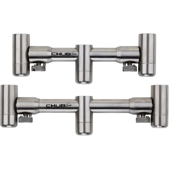 Picture of CHUB Precision Stainless Steel Buzzer Bars 2 Rod 16mm, 6-7inch adjustable (2 per pack) *SALE*