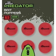 Picture of FOX Rage Predator Bait Poppers Red MEDIUM (8 per pack)