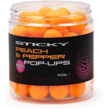 Picture of STICKYBAITS Peach And Pepper Pop-ups 16mm 100g