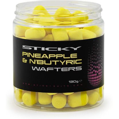 Picture of STICKYBAITS Pineapple and N-Butyric Wafters 115g pot