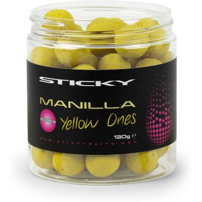 Picture of STICKYBAITS Manilla Yellow Ones Wafters 16mm 130g pot