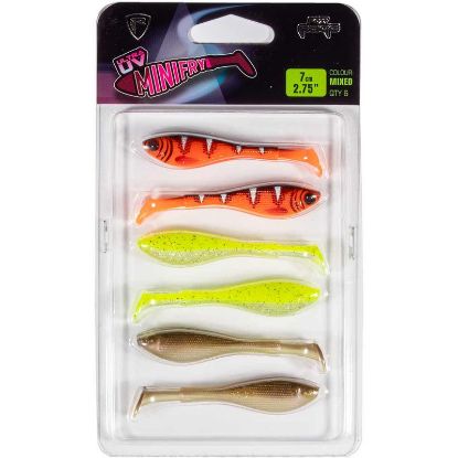 Picture of FOX Rage UV Micro Fry 7cm Mixed Pack of 6