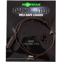 Picture of KORDA Dark Matter Leader Heli Safe 30lb 50cm Weed