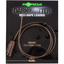 Picture of KORDA Dark Matter Leader Heli Safe 30lb 50cm Gravel
