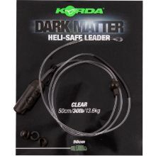 Picture of KORDA Dark Matter Leader Heli Safe 30lb 50cm Clear