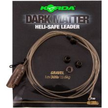 Picture of KORDA Dark Matter Leader Heli Safe 30lb 100cm Gravel