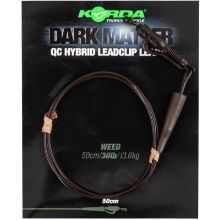 Picture of KORDA Dark Matter Leader QC Hybrid Clip Weed 1m