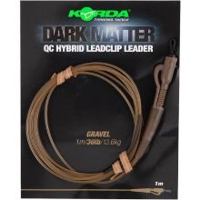Picture of KORDA Dark Matter Leader QC Hybrid Clip Gravel 1m