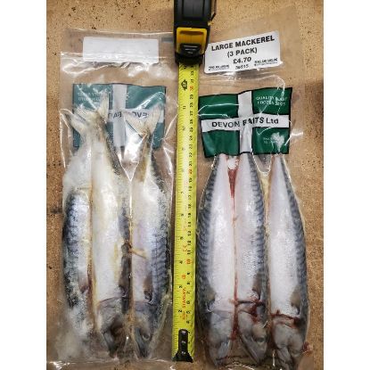Picture of DEVON BAITS Deadbait MACKEREL Large 3 pack