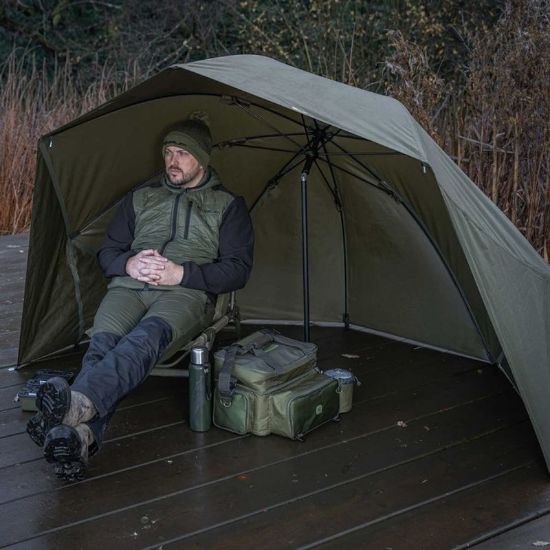Picture of KORUM Progress Graphite Brolly Shelter 50inch *SALE*