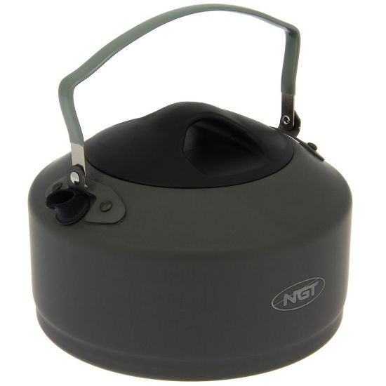 Picture of NGT Aluminium Outdoor Kettle - 1.1 litre Gun Metal *SALE*