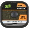 Picture of FOX Edges Naturals CoreTex Semi-Stiff Coated Hooklink 20lbs 20m *SALE*