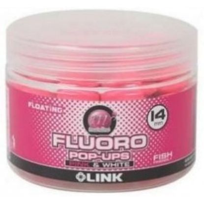 Picture of MAINLINE The Link Pop-Ups Mini Micro Bright Pink & White , 8mm